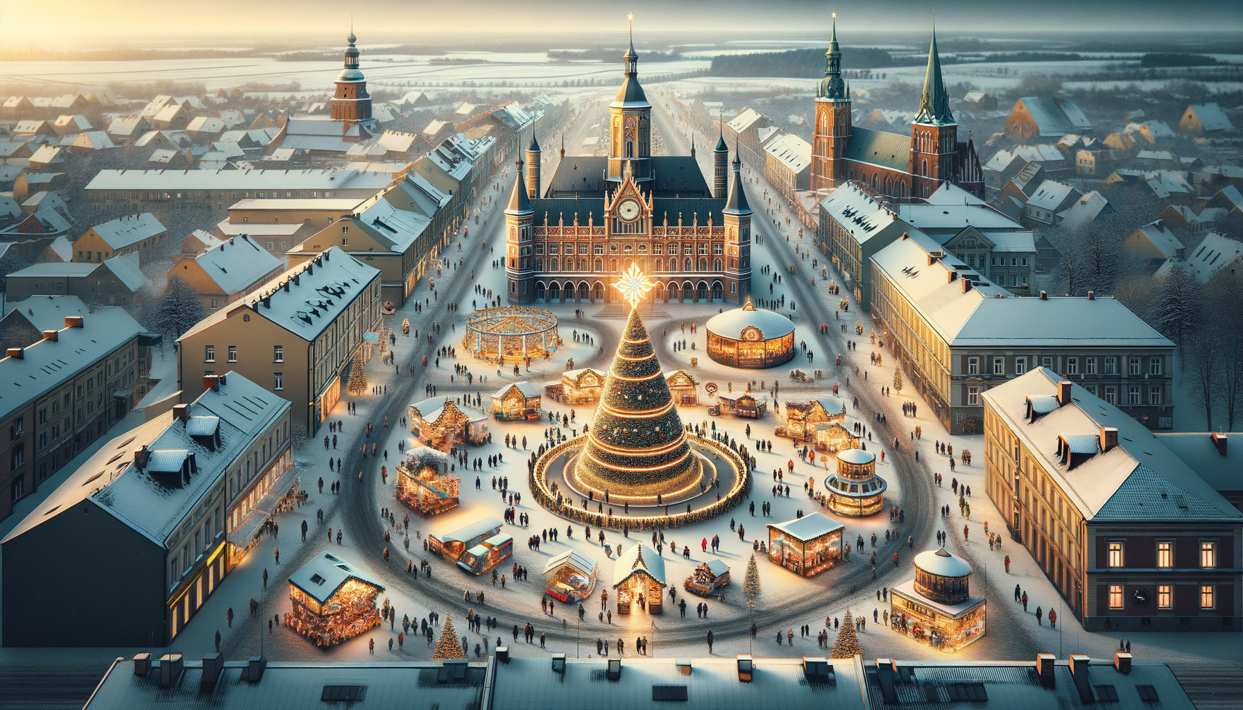 Niezwykły grudzień w województwie łódzkim: Kultura, święta i infrastruktura