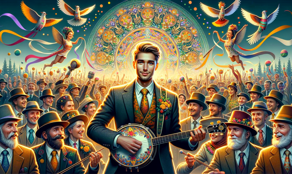 Świąteczne jarmarki w Łodzi, tradycyjne potrawy i kolędnicy w gminie Zgierz, ukazujące bogactwo kultury regionu łódzkiego.